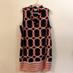 Crown & Ivy Printed Shift Dress